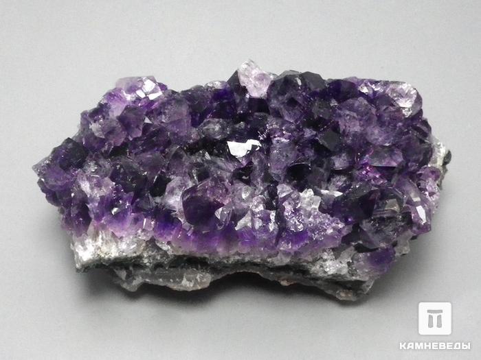 Аметист темный, друза 8,5х4х4 см, II категория, 10-167, фото 1