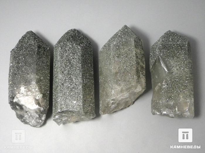 Хлорит на горном хрустале, кристалл 9,5х4,5 см, 10-116/12, фото 3