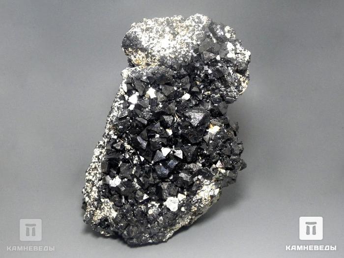 Магнетит, сросток кристаллов 22х12,5х12 см, 10-189/2, фото 2