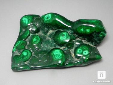 Малахит. Малахит полированный, 11,5х8,5х4 см