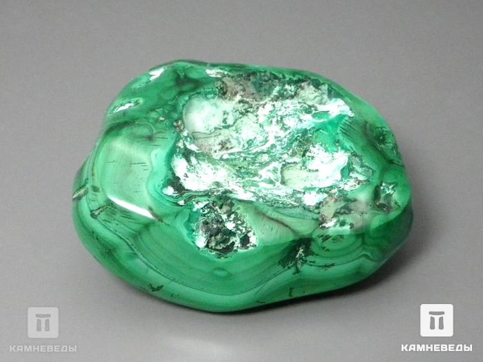 Малахит, полированный 6,2х4,9х2,5 см, 11-35/2, фото 5