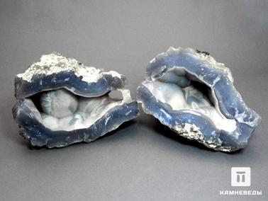 Халцедон. Халцедон, 19х11,5х7,8 см (пара)