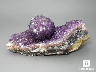 Аметист. Друза сталактитовидного аметиста, 14х6,7х6 см
