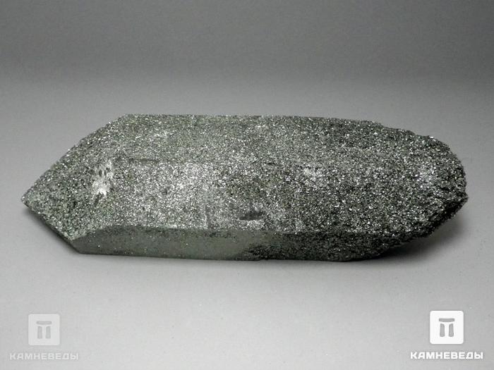 Хлорит на горном хрустале (кварце), кристалл 14,5х5 см, 10-116/6, фото 3
