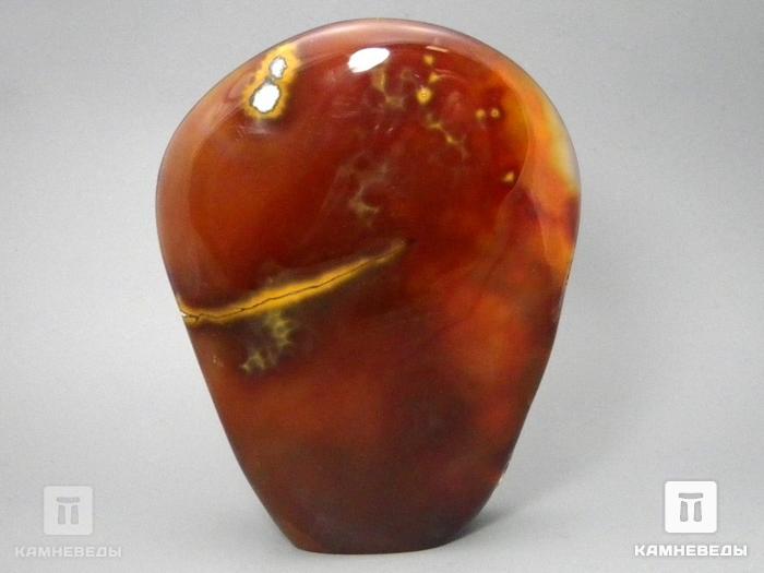 Сердолик (карнеол), полировка 14,5х11,4х3,6 см, 11-56/2, фото 2
