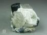 Эльбаит (турмалин) с мусковитом в кварце, 3,9х3,5х3,1 см, 10-76/16, фото 2