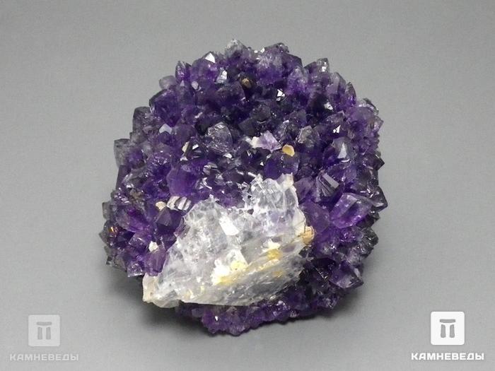 Аметист, друза 6,1х5,8х3,9 см, 10-167/25, фото 3