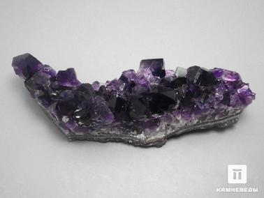 Аметист. Аметист тёмный, друза 12х4х3 см