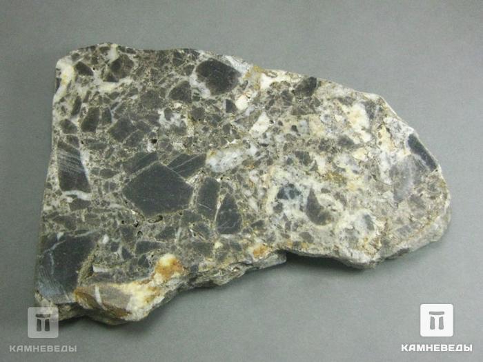 Импактит из Каменского метеоритного кратера, 12х8,9х1,5 см, 10-285/1, фото 2