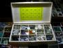 Эксклюзивная коллекция минералов и разновидностей (15 образцов) в деревянной коробке, 102-10, фото 2