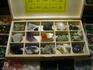Эксклюзивная коллекция минералов и разновидностей (15 образцов) в деревянной коробке, 102-10, фото 3