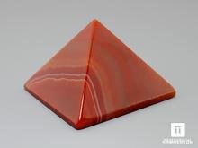 Пирамида из сердолика, 5х5 см