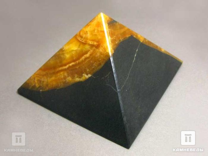 Пирамида из симбирцита, 8х8х5 см, 20-58/4, фото 3