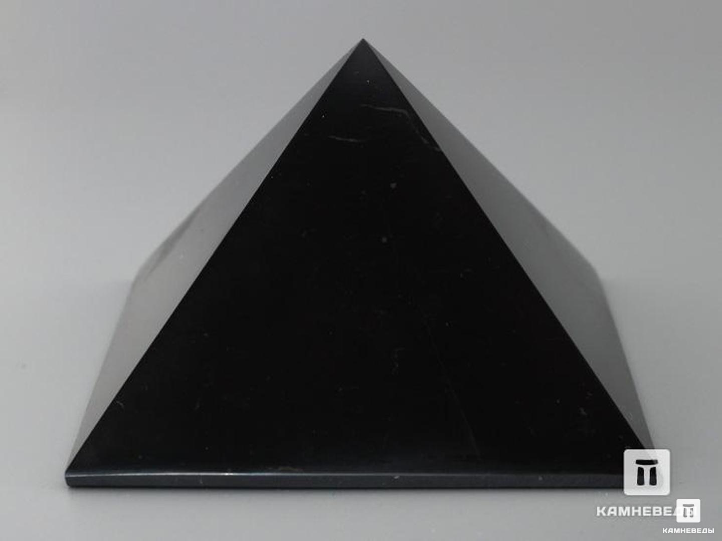 Пирамида из шунгита, полированная 10х10 см, 20-39, фото 2