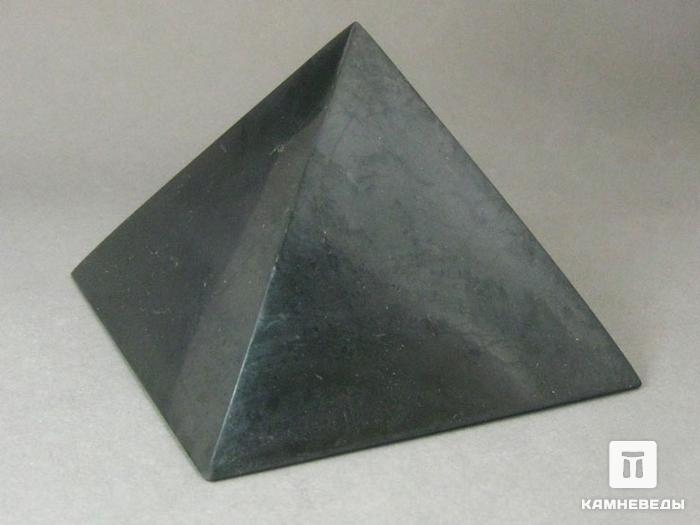 Пирамида из шунгита, полированная 9х9 см, 20-20/1, фото 1