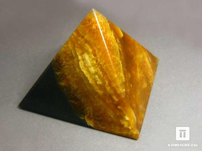 Пирамида из симбирцита, 6,2х6,2х4,6 см, 20-58/1, фото 1