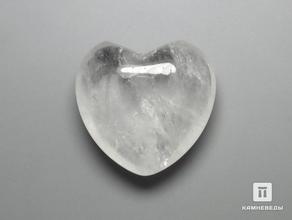 Сердце из горного хрусталя (кварца), 2,5x2,5х1,2 см