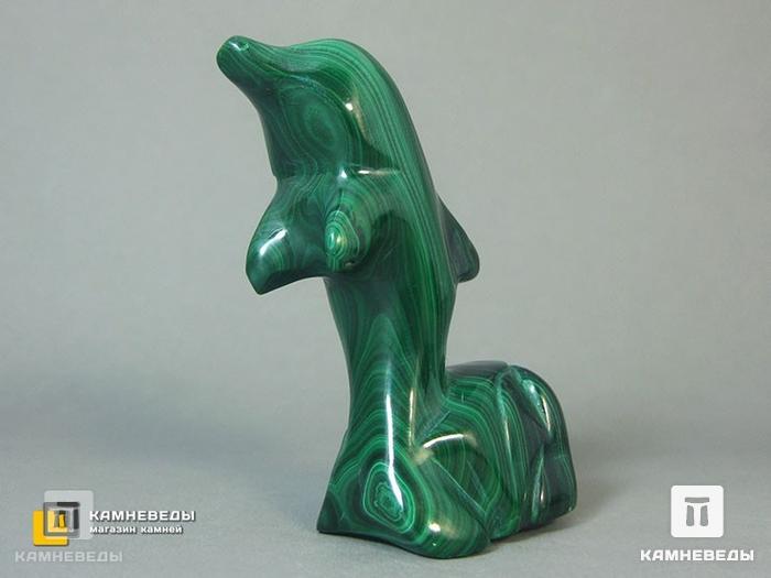 Дельфин из малахита, 6,5x3,5x2,5 см, 23-87/3, фото 4