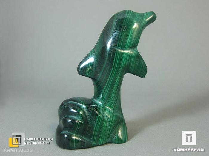 Дельфин из малахита, 6,5x3,5x2,5 см, 23-87/3, фото 5