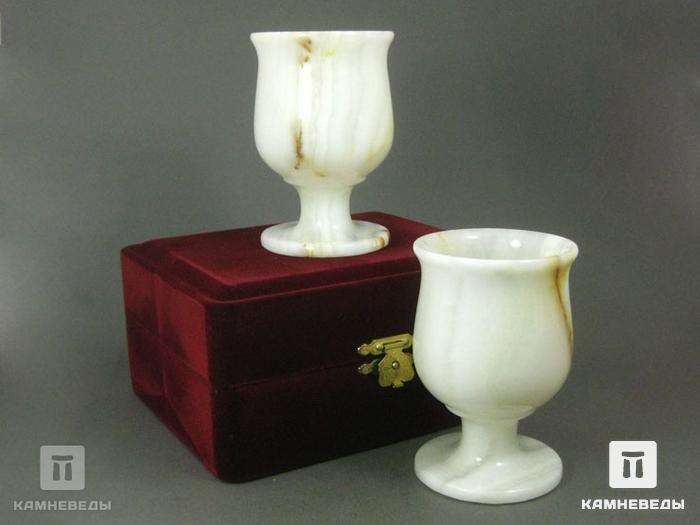 Подарочный набор бокалов из  оникса мраморного, 23-124, фото 2