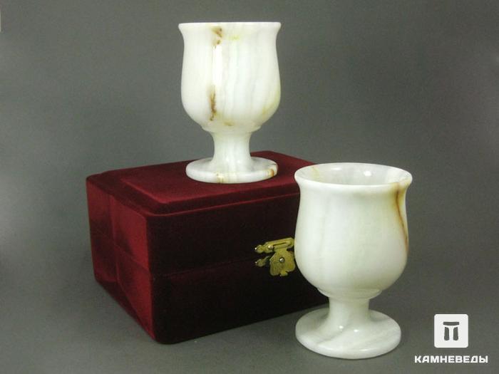 Подарочный набор бокалов из  оникса мраморного, 23-124, фото 1