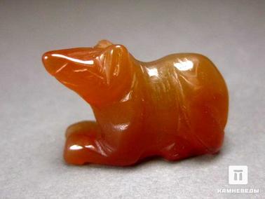 Сердолик. Мышь из сердолика