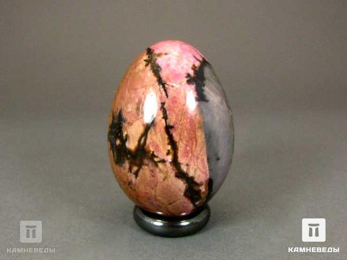 Яйцо из родонита, 4,5х3,2 см, 22-54, фото 3