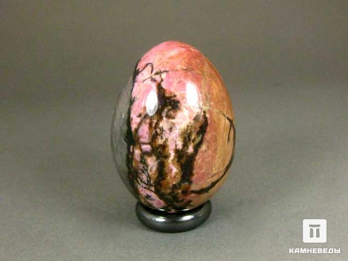 Яйцо из родонита, 4,5х3,2 см, 22-54, фото 1