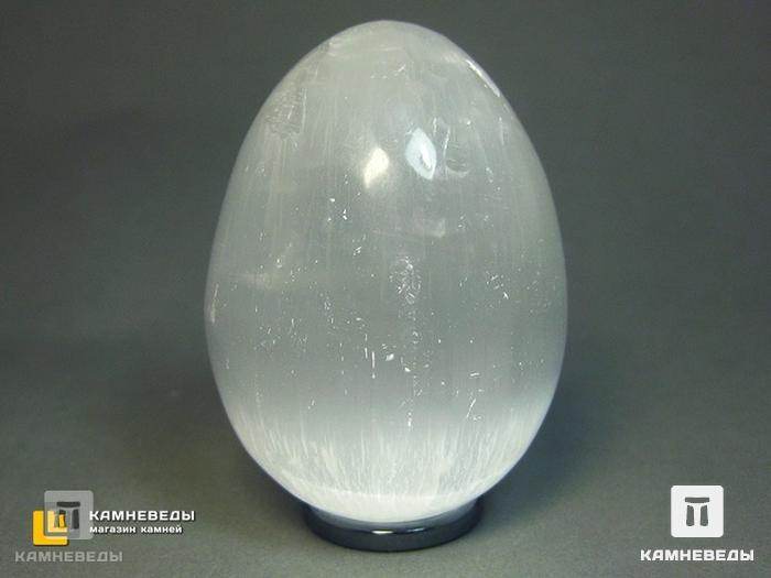 Яйцо из прозрачного селенита, 5,6х4 см, 22-34/1, фото 2