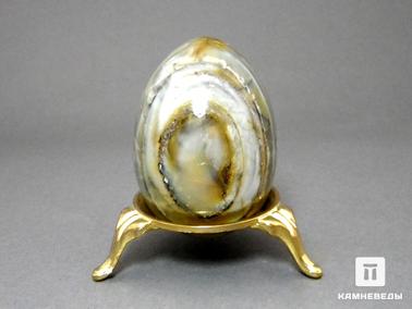 Оникс мраморный. Яйцо из оникса, 5,6х4 см