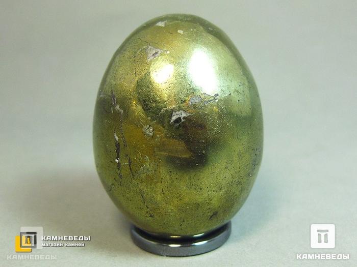 Яйцо из халькопирита, 4х3 см, 22-30/1, фото 3