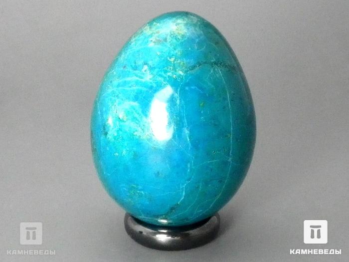 Яйцо из хризоколлы, 4,5х3,4 см, 22-26/2, фото 3
