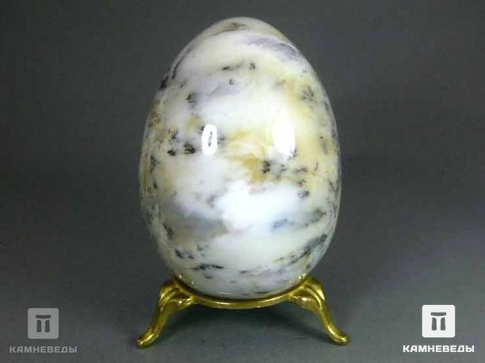 Яйцо из опала дендритового, 8х5,8 см, 22-68, фото 3