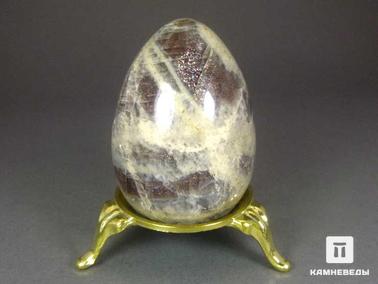 Олигоклаз. Яйцо из олигоклаза с эффектом солнечного камня, 6х4,2 см