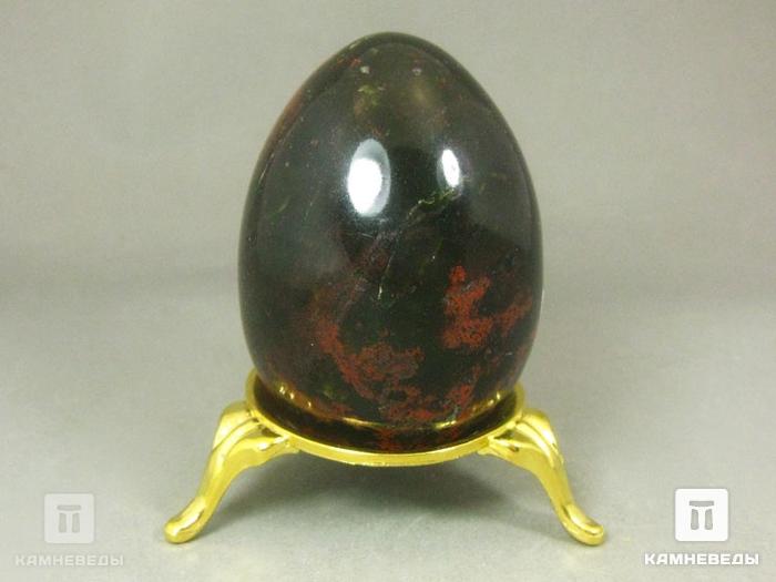 Яйцо из хантигирита (тейского жада), 6,1х4,4 см, 22-8/7, фото 3