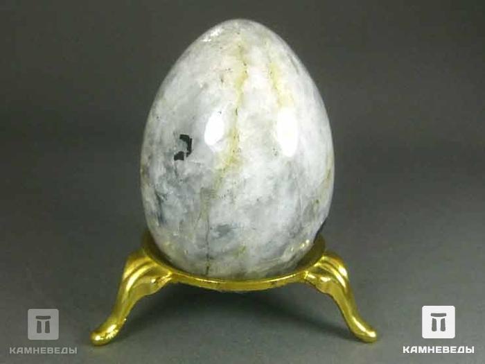 Яйцо из кальцита с тетраферрифлогопитом, 5,9х4,2 см, 22-31/7, фото 4
