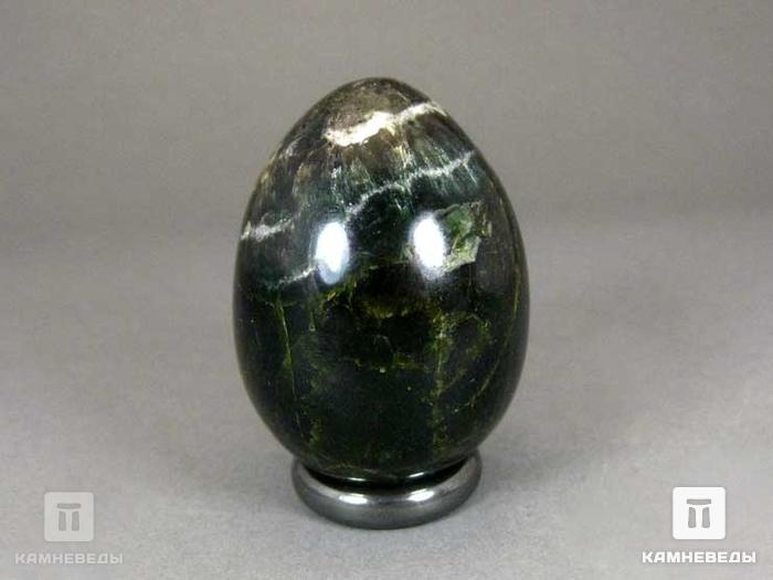 Яйцо из диопсида с рихтеритом, 4,7х3,4 см, 22-90/1, фото 3