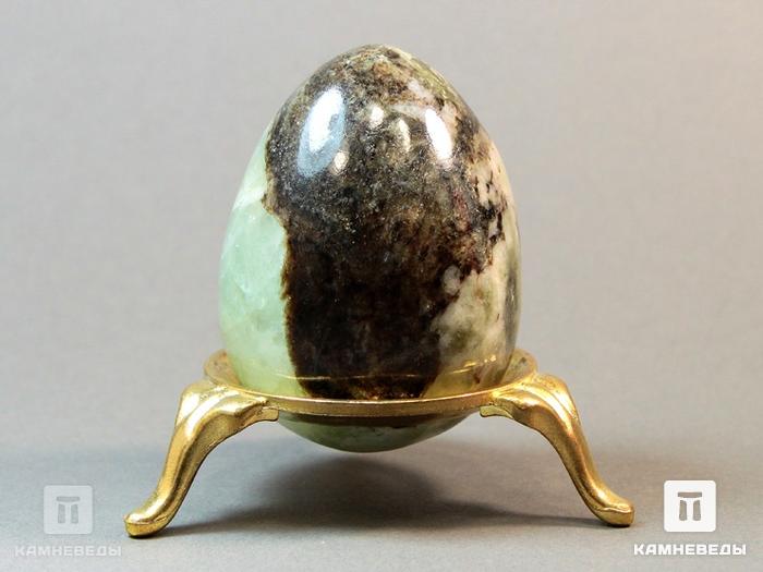 Яйцо из берилла с авантюрином, 5х3,7 см, 22-2/2, фото 3