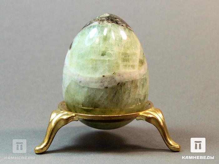 Яйцо из берилла с авантюрином, 5х3,7 см, 22-2/2, фото 4
