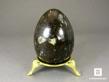 Лобановит. Яйцо из магнезиоастрофиллита, 6,4х4,6 см