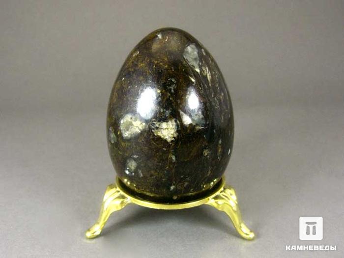 Яйцо из магнезиоастрофиллита, 6,4х4,6 см, 22-94, фото 1