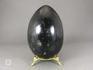 Яйцо из шерла (чёрного турмалина), 10,3х6,8 см, 22-76/1, фото 3