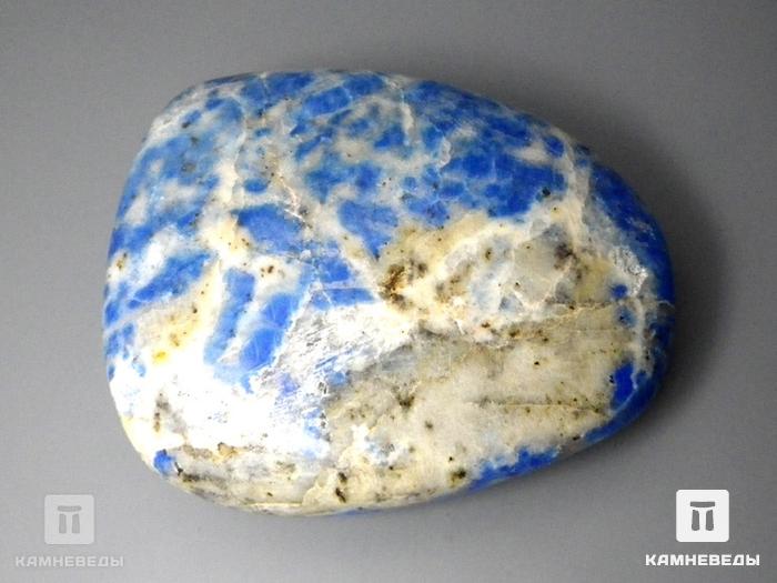 Лазурит, галька полированная 6,7х5,7х2,5 см, 12-141/2, фото 5