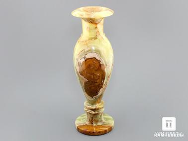 Оникс мраморный. Ваза из оникса мраморного, 29,5х10 см