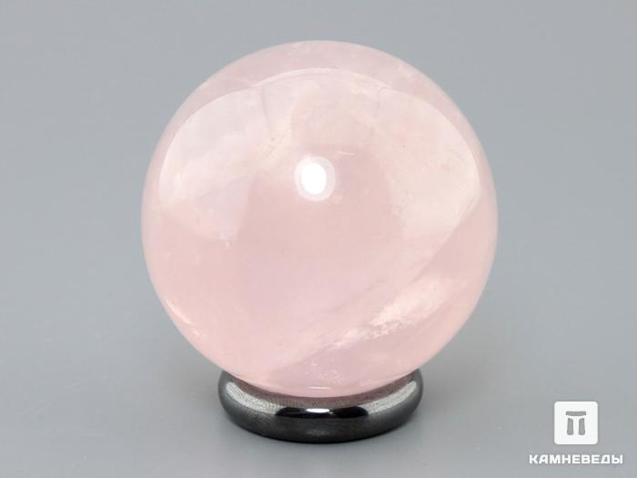 Шар из розового кварца, 39-40 мм, 21-60/1, фото 1
