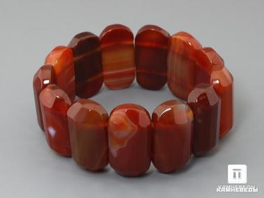 Сердолик. Браслет из сердолика, огранка