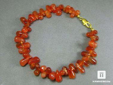 Сердолик. Браслет из сердолика