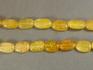 Бусины из халцедона жёлтого, 7-10 мм, 7-45, фото 1