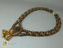 Ожерелье-подвеска из камней янтаря с симбирцитом, 46-88/20, фото 3