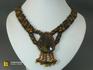 Ожерелье-подвеска из камней янтаря с симбирцитом, 46-88/20, фото 1